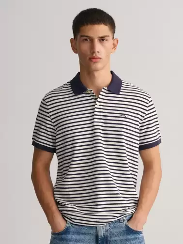 Men Cotton Polo Collar T-shirt - image 2