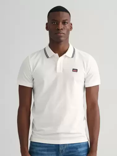 Men Cotton Polo Collar T-shirt - image 2