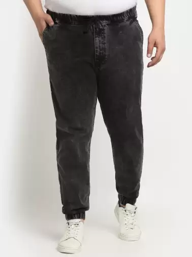 Men Plus Size Cotton Jogger - image 2
