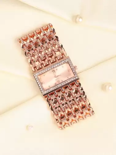 Women Embellished Watch - image 2