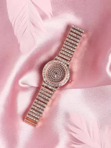 Women Embellished Watch - image 2