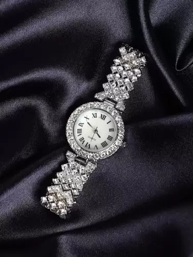 Women Embellished Watch - image 2