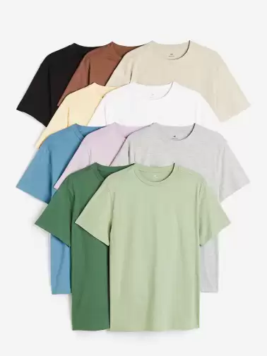 10-Pack Regular Fit T-Shirts - image 2