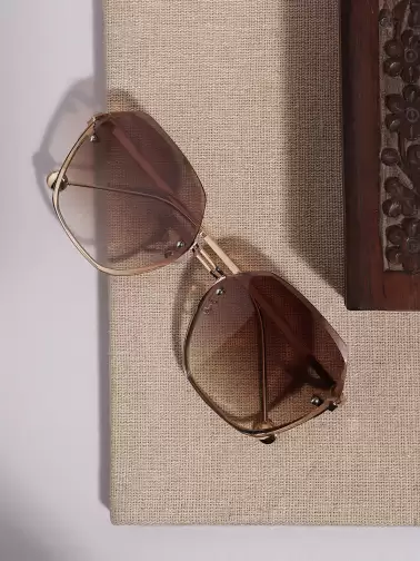 Women Oversized Sunglasses - image 2