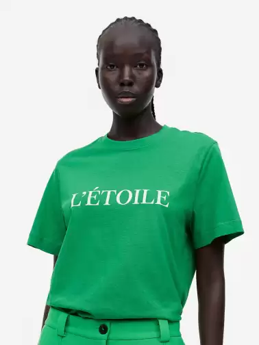 Women Print-Motif T-Shirt - image 2