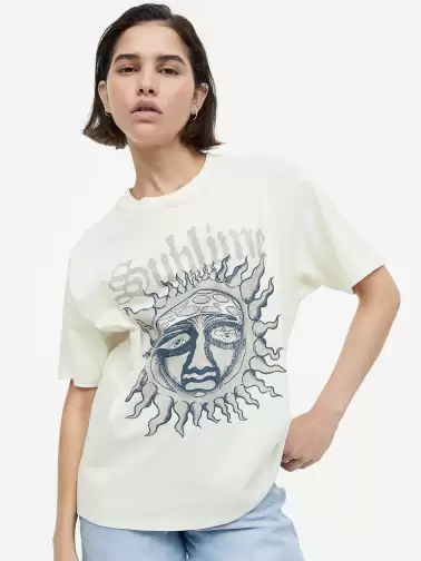 Oversized Printed T-shirt - image 2