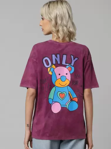 Women Printed Cotton T-shirt - image 2