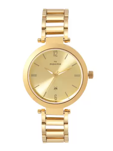 Women Gold Watch 62160CMLY - image 2