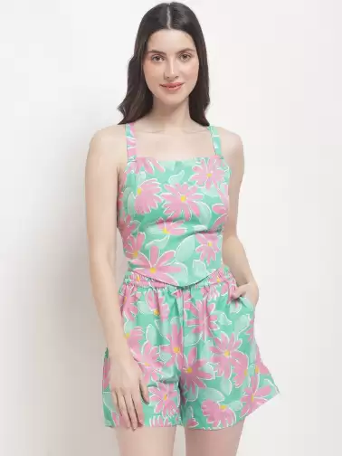 Women Printed Swim Set - image 2