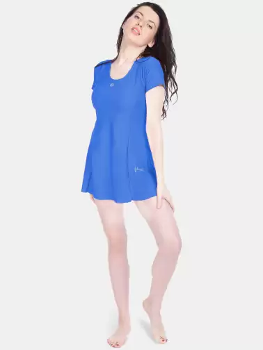 Round Neck Swimming Dress - image 2