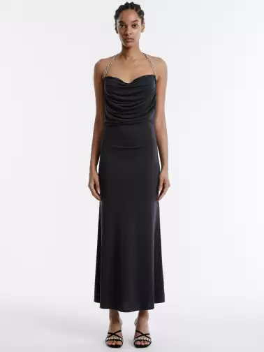Maxi Halter Neck Dress - image 2