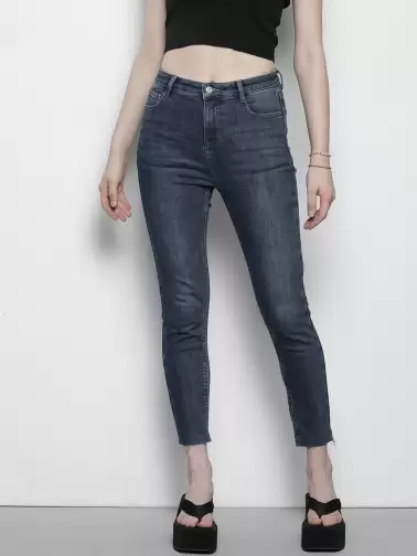 Women Skinny Fit Crop Jeans - image 2