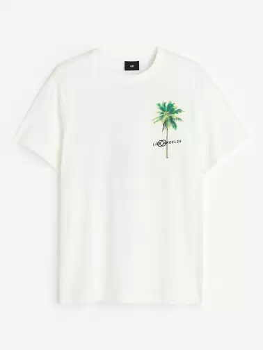 Regular Fit Printed T-shirt - image 2