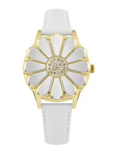 Women Leather Straps Watch - image 2