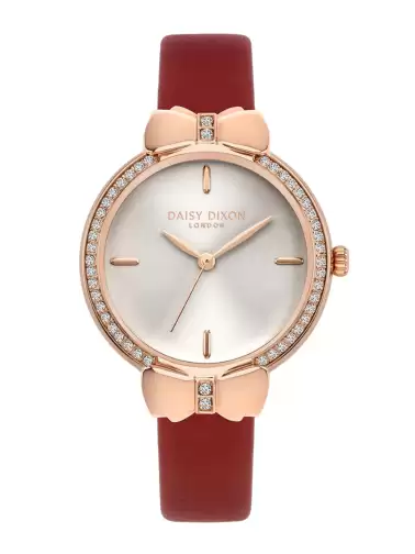 Women Leather Straps Watch - image 2