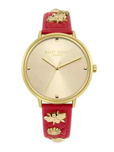 Women Leather Straps Watch - image 2