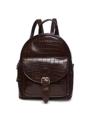 Women Leather Small Backpack - image 2