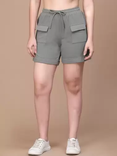 Women Cotton Sports Shorts - image 2
