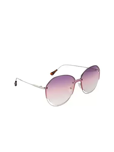 Women Round Sunglasses with Polarised Lens - image 2