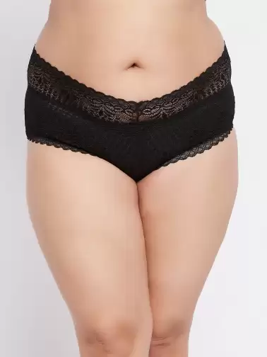Women Lace Hipster Briefs - image 2