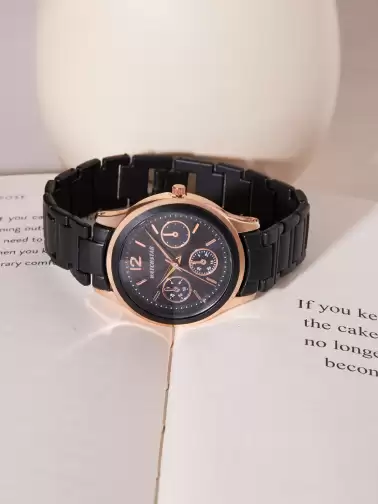 Women Stainless Steel Straps Watch - image 2