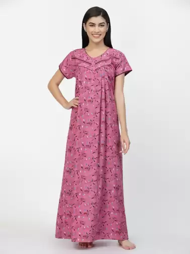 Printed Pure Cotton Nightdress