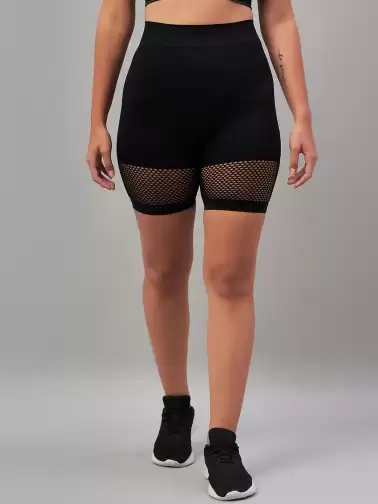 Women High-Rise Sports Shorts - image 2