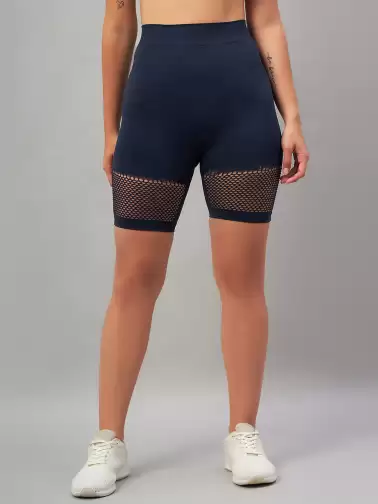 Women High-Rise Sports Shorts - image 2