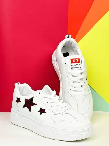 Women Comfort Insole Sneakers - image 2