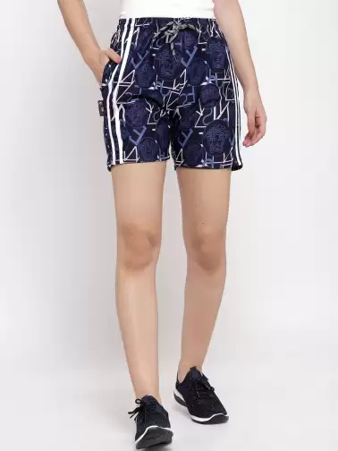 Women Printed Sports Shorts - image 2