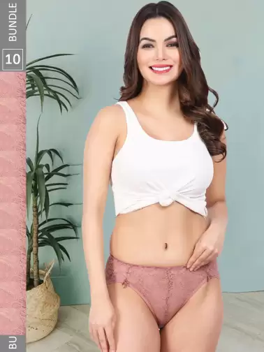 Women Pack Of 10 Briefs - image 2