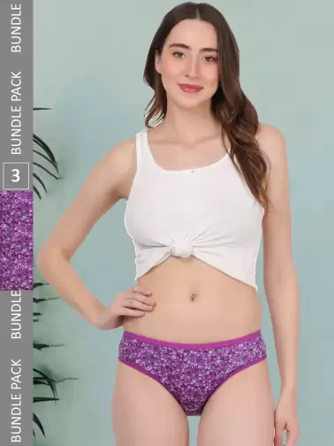 Women Pack Of 3 Briefs - image 2