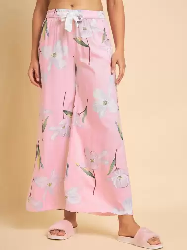 Women Printed Lounge Pant - image 2