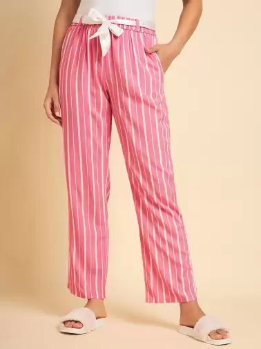 Women Striped Lounge Pants - image 2