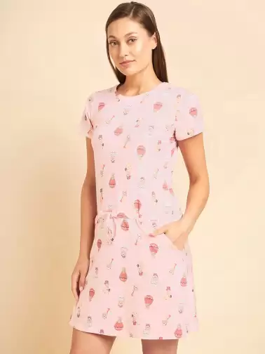 Printed Nightdress - image 2