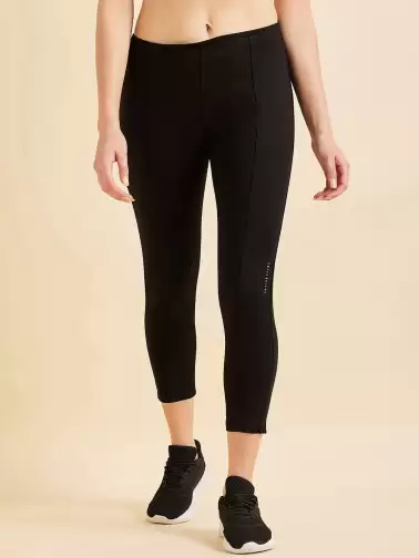 Women Mid Rise Knitted Tights - image 2