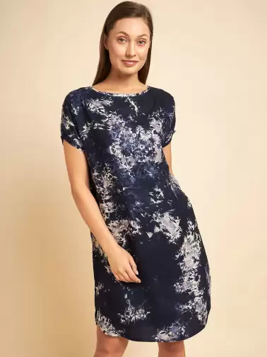 Abstract Printed Nightdress - image 2