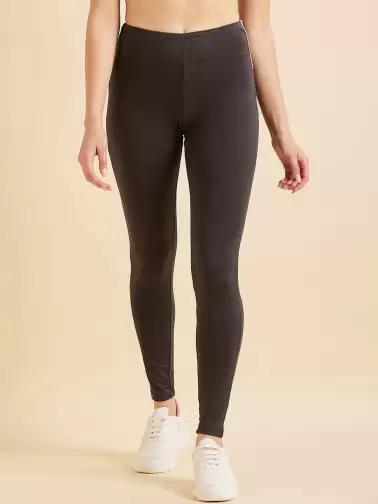 Women Mid Rise Knitted Tights - image 2