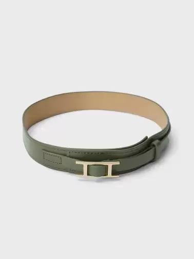 Women PU Slim Belt - image 2