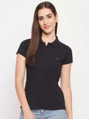 Polo Collar T-shirt - image 2