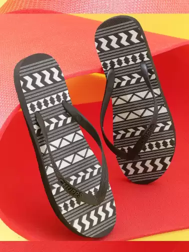 Women Printed Thong Flip-Flops - image 2