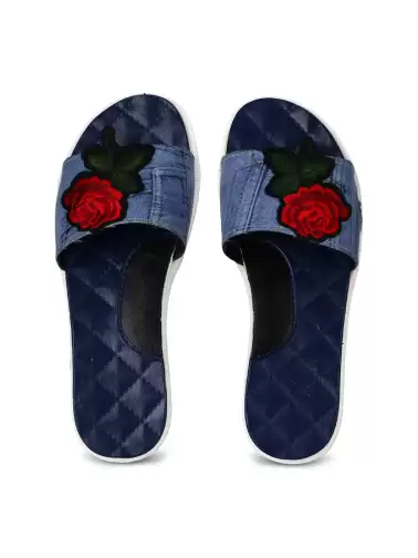 Women Printed Sliders - image 2