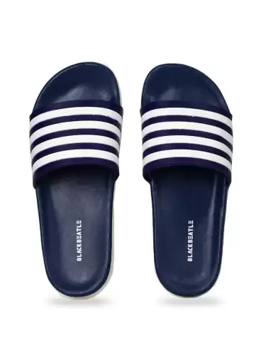 Women Striped Sliders - image 2