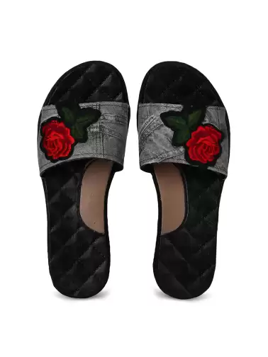 Women Printed Sliders - image 2