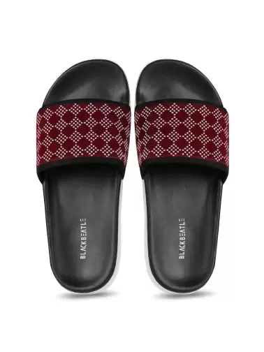 Women Embellished Sliders - image 2