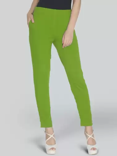 Women Mid Rise Cotton Leggings - image 2