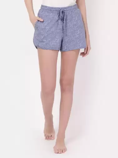 Women Printed Lounge Shorts - image 2
