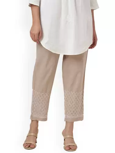 Women Cotton Trousers - image 2
