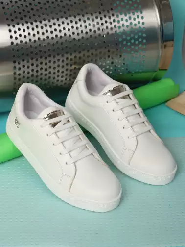 Women Perforations Sneakers - image 2