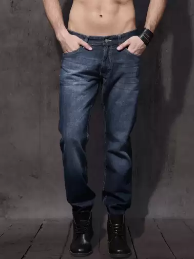 Men Slim Fit Jeans - image 2